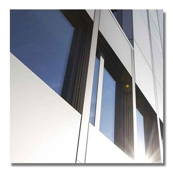 Fassadenreinigung Landeck - Eloxalfassade